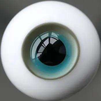 [wamami] L8728-1# 8 mm Sklo Oči/Blue & Svetlo Šedé Oči/Oblečenie Pre BJD Dollfie