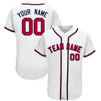 Vysoká Kvalita Vlastné Baseball Jersey Vytlačiť Vaše Meno/Počet Priedušný Oka Krátke Sleeve Tee tričká pre Chlapca,Dievča,Dieťa, Veľká veľkosť