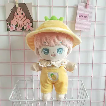 20 cm Baby Doll Oblečenie pre Bábiky Oblečenie, banány, ananás, tričko remienky klobúk Bábiky, Príslušenstvo pre Kórea Kpop EXO Idol Bábiky Darček