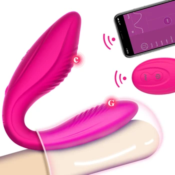 Sexuálne Hračky APLIKÁCIU Bluetooth Dildo Ženy Vibrátor pre Ženy G-Spot Vibrátor Bezdrôtové Diaľkové Nosenie Vibračné Nohavičky sexuálnu Hračku pre Pár