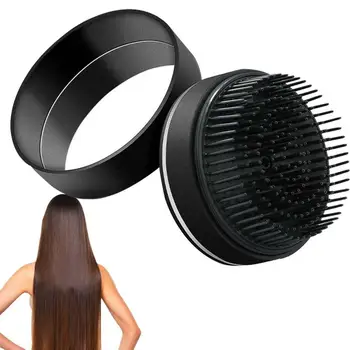 Mini Lonic Vlasov Kefa Anti-Statické Negatívne Ióny Kefa Prenosné Vlasy Masér Prichádza S Make-Up Zrkadlom Sa Hodí Na Cestovanie