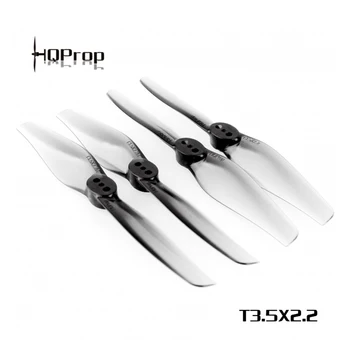 2Pairs HQPROP T3.5X2.2 3522 2-Blade PC Vrtule na FPV Freestyle 3,5 palcový Špáradlo Hučí DIY Časti