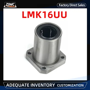 1pc LMK16UU Typ 16 mm Príruba Lineárne Ložiská CNC Dielov Pre 3D Tlačiarne Prút