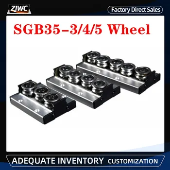 SGR35 1PC Vstavaný Duálny-Os Core Navi Jazdca SGB35-3 koleso/SGB35-4wheel/SGB35-5 Kolesá blok jazdca/so Zámkom pre CNC Časti