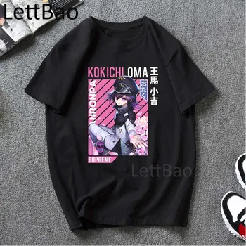 Kokichi Oma Anime Muži Ženy T-Shirt JE Leto Bavlna Krátky Rukáv O-Krku Unisex Tričko 2023