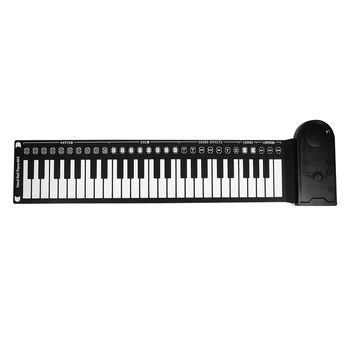 Piano Roll Klávesnice Ruky Elektronický Výstup Digitálny Valcované Keysinstrument Mat Skladacia Electrickid Darček K Narodeninám Rollable