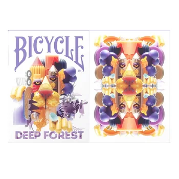 Požičovňa Deep Forest, Hranie Kariet Poker Veľkosť USPCC Palube Magické Kartové Hry Magic Rekvizity Magické Triky pre Kúzelník