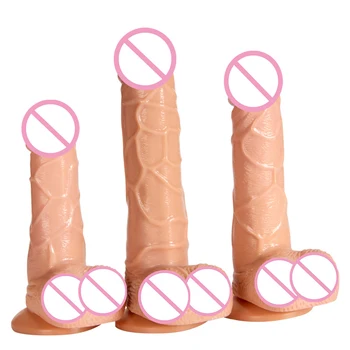 Veľké Realistické Dildo s Prísavkou Dildo na Análny Veľký Penis pre Ženy Sexuálne Hračky Žena Masturbator Dospelých Sex Produkt Hračky pre Dospelých