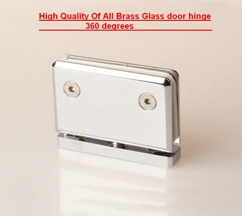 Všetky mosadz pevné sklo objímka,konektor,sprcha priečinok,sklenené dvere záves(DG5005)