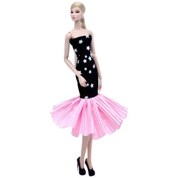 NK 1 Ks Módne Bábiky Sukňa Pre Barbie Doll Oblečenie Bežné Slim fishtail Sukne Model Šiat 1/6 Bábiky, Príslušenstvo 277C 6X